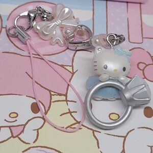 NEW Sanrio Secret Strap Hello Kitty Ring Collectible Charm